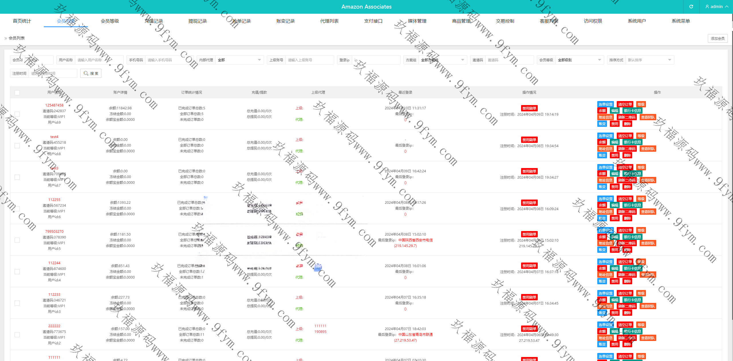 独家修复完美运营海外抢单刷单系统/连单系统/VUE3开发