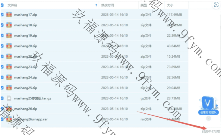 2023码商网打包473套源码