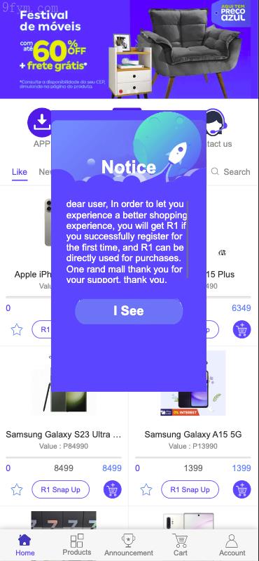 游戏开发/【海外多语言竞猜夺宝商城】一元夺宝系统/一元云购源码/云购竞猜系统