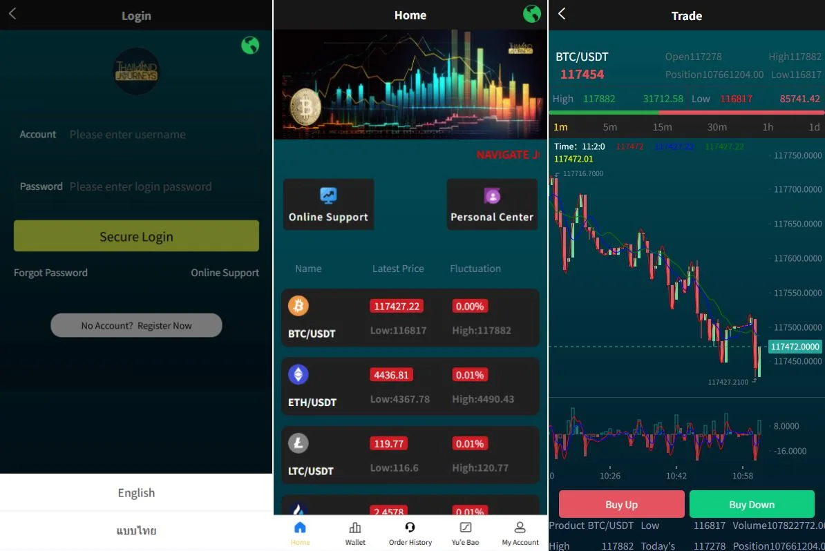 二次开发/【多语言海外微盘源码】海外微盘系统/uniapp多语言虚拟币微交易/伪交易所源码/实名认证