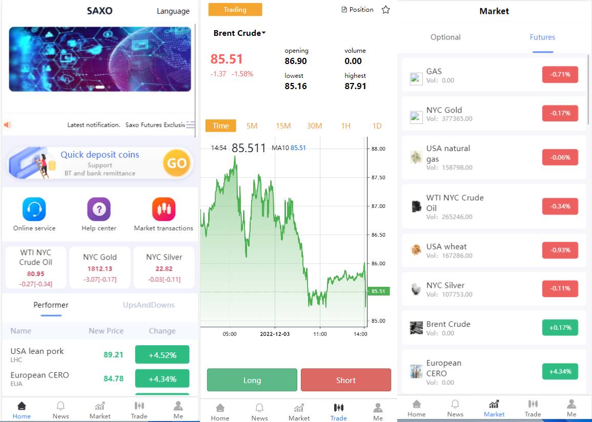 海外SAXO多语言微交易系统/微盘伪交易所/前端vue - 图1