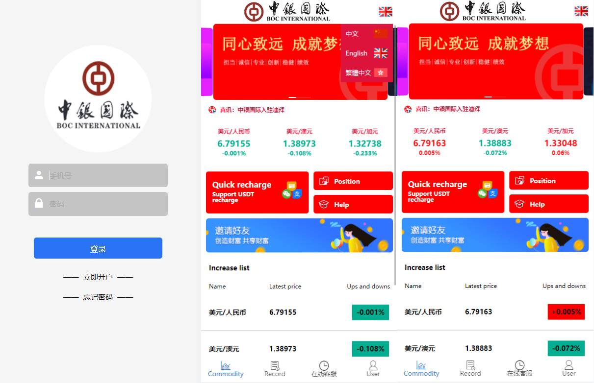 海外多语言微盘系统源码/微交易系统/外汇投资系统/投资理财 - 图1