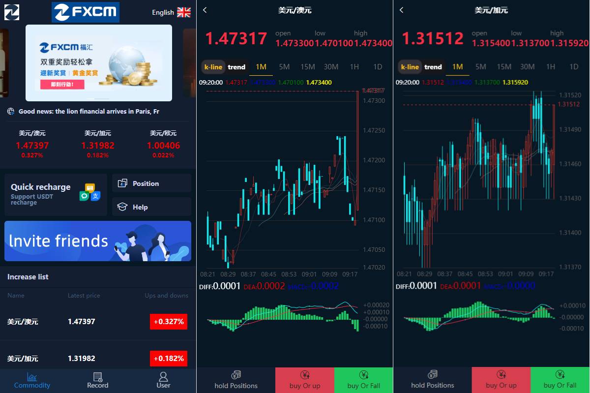 双语言微盘系统源码/微交易源码/外汇交易/K线正常 - 图1