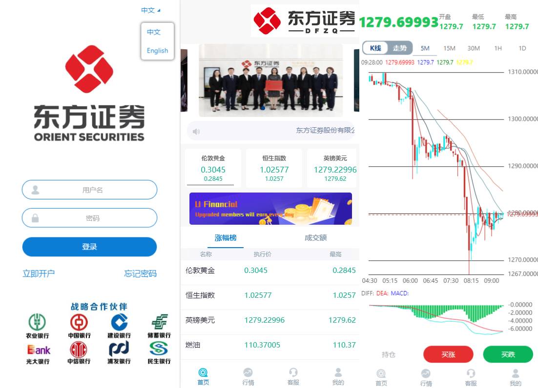 K线正常版外汇系统/微交易源码/双语言微盘系统源码下载 - 图1