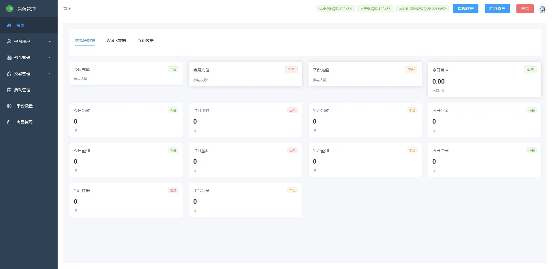 【多语言海外GMX微盘交易源码】JAVA虚拟币微盘时间盘源码带消息通知修改平仓数据代理源码 - 图5