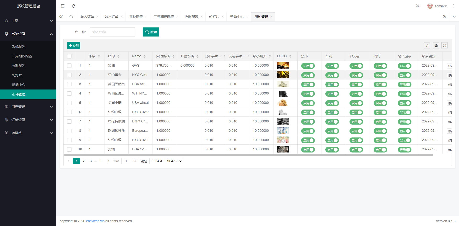 海外SAXO多语言微交易系统/微盘伪交易所/前端vue - 图6
