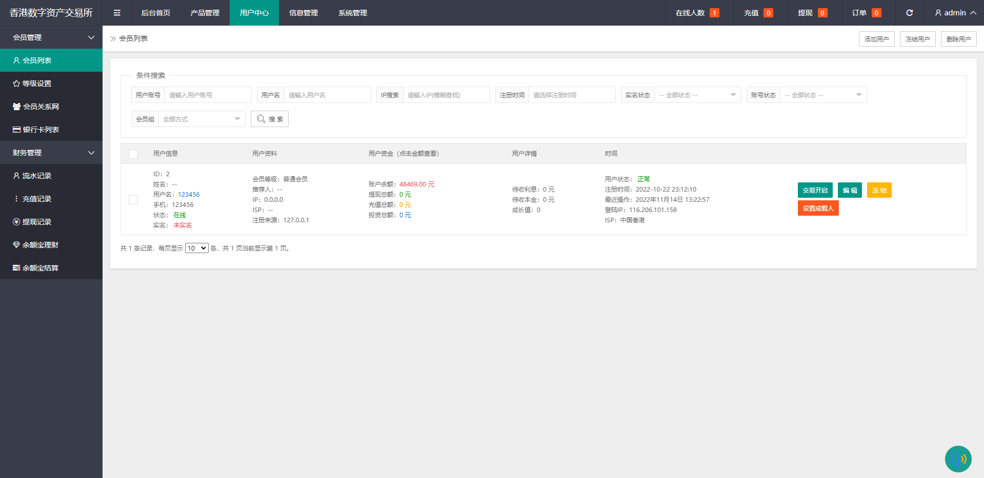 二开版周大生微交易系统/贵金属交易平台/微盘交易系统 - 图7