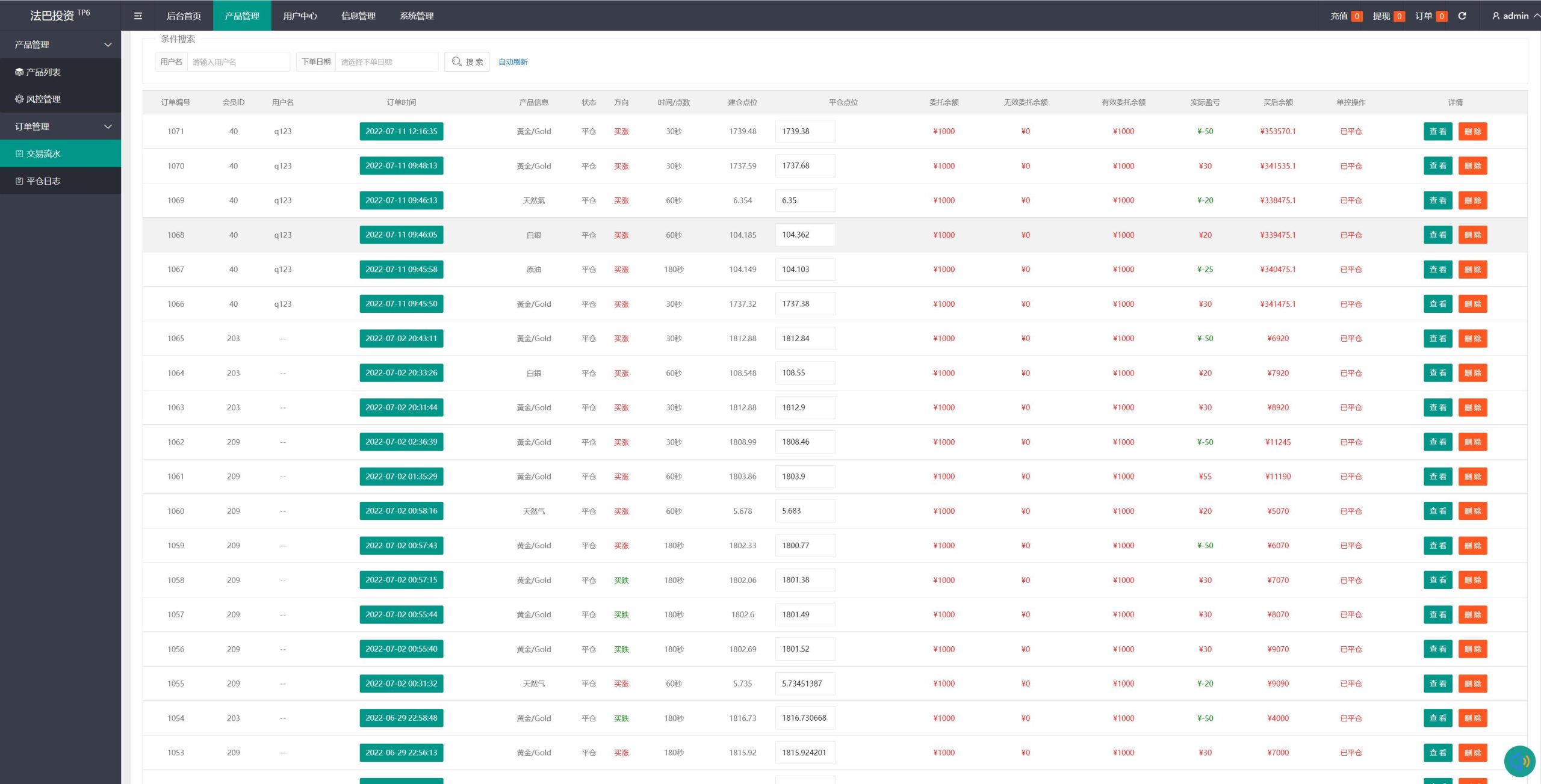 优化版海外多语言微盘源码系统/外汇微交易系统/投资理财源码 - 图7