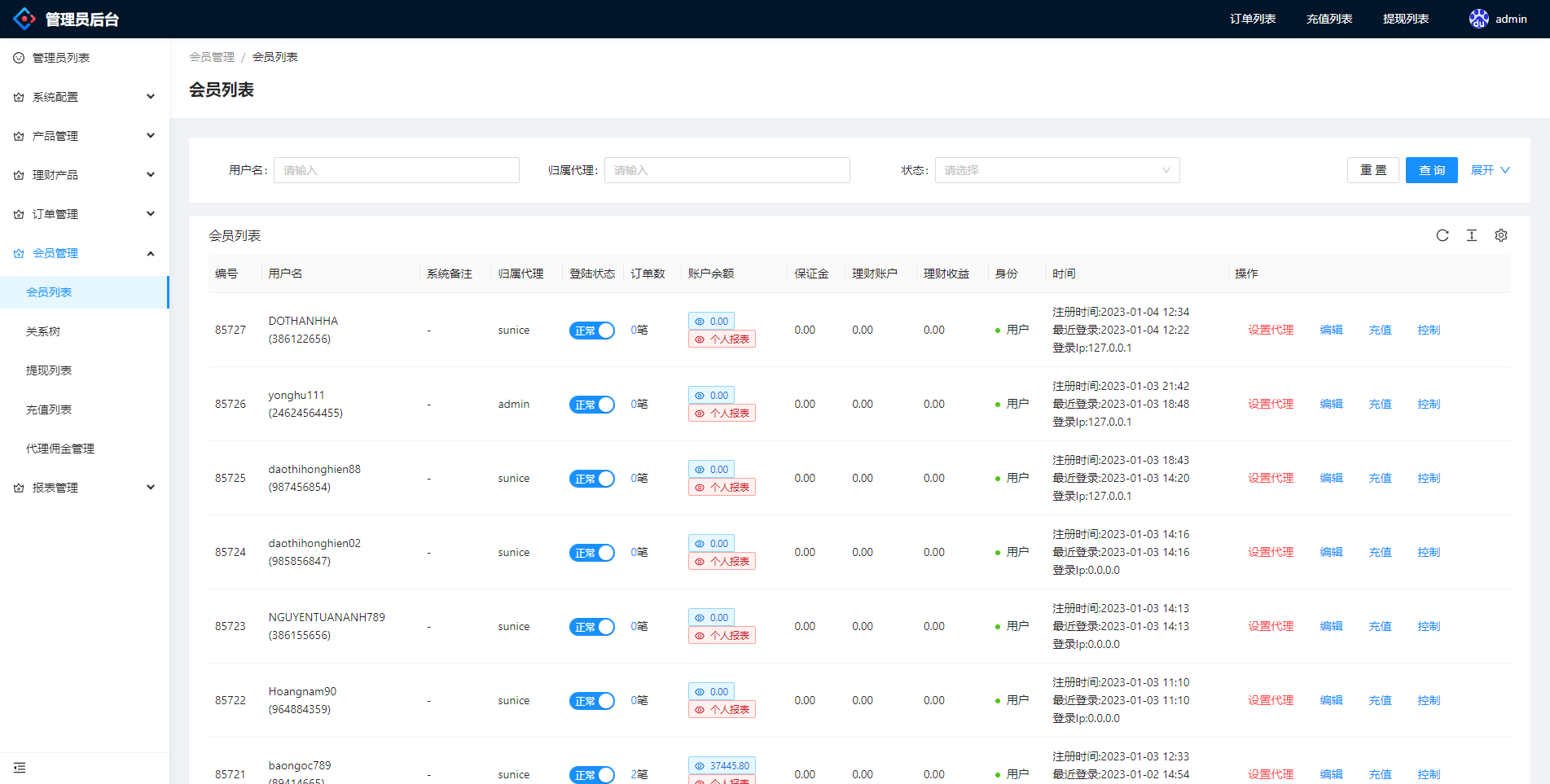 海外ERATRDE多语言微交易系统/外汇虚拟币贵金属微盘源码/新增群控单控/前端vue - 图11