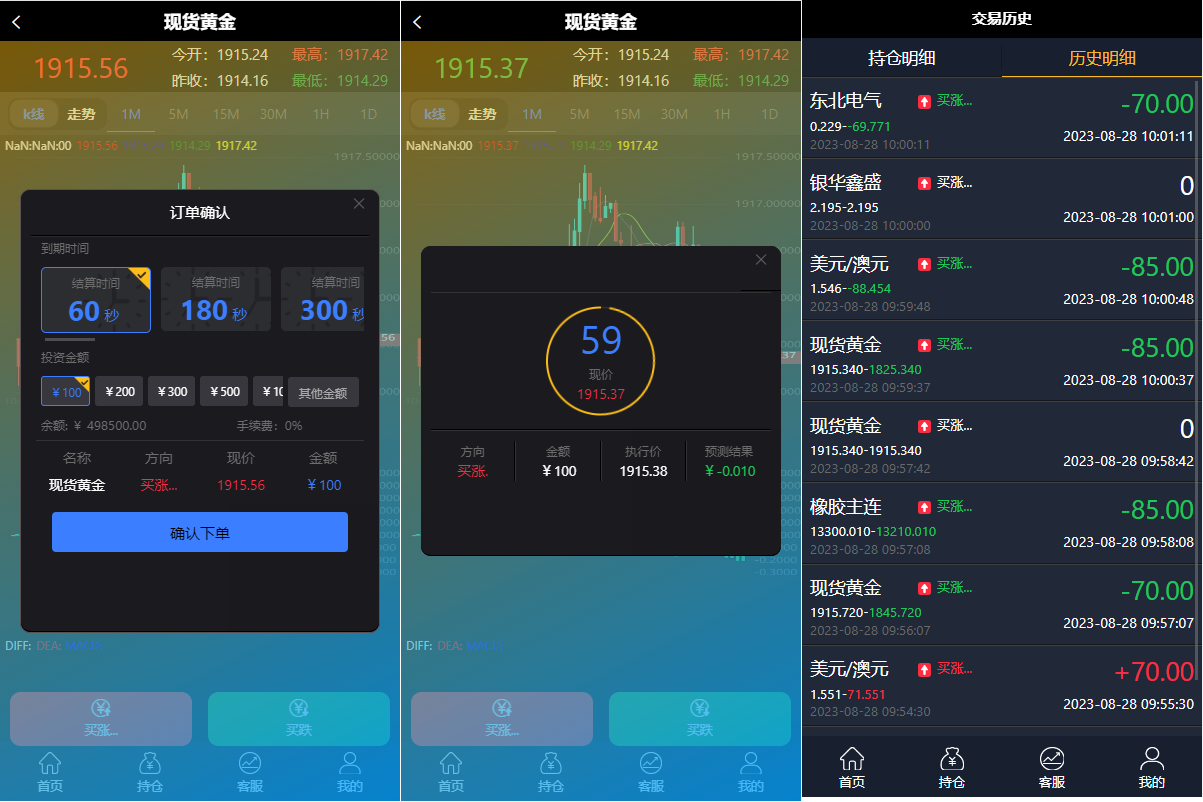 二开微盘系统/外汇/期货/基金/指数/微交易系统 - 图3