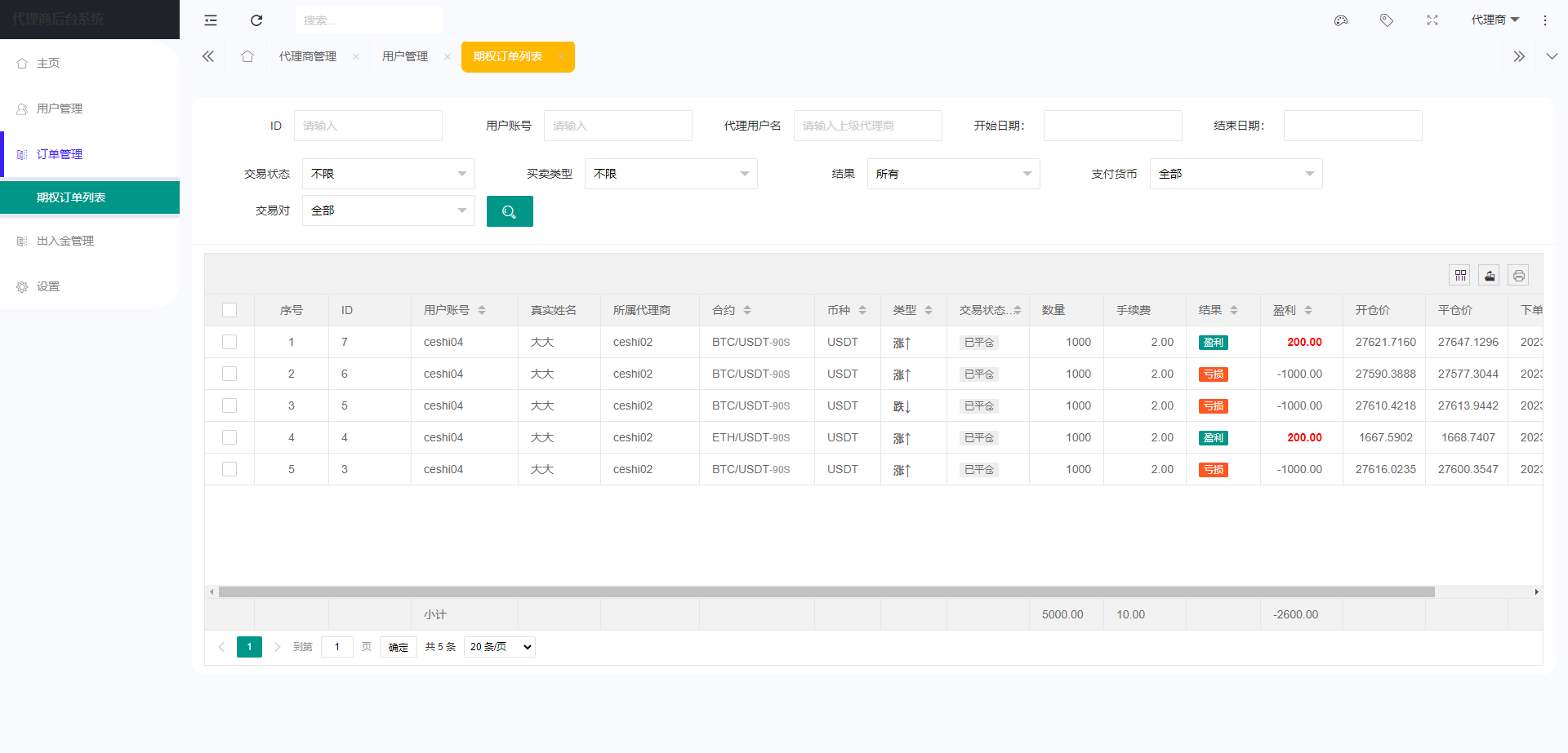 新版多语言海外微盘系统/微交易/虚拟币时间盘/伪交易所 - 图7