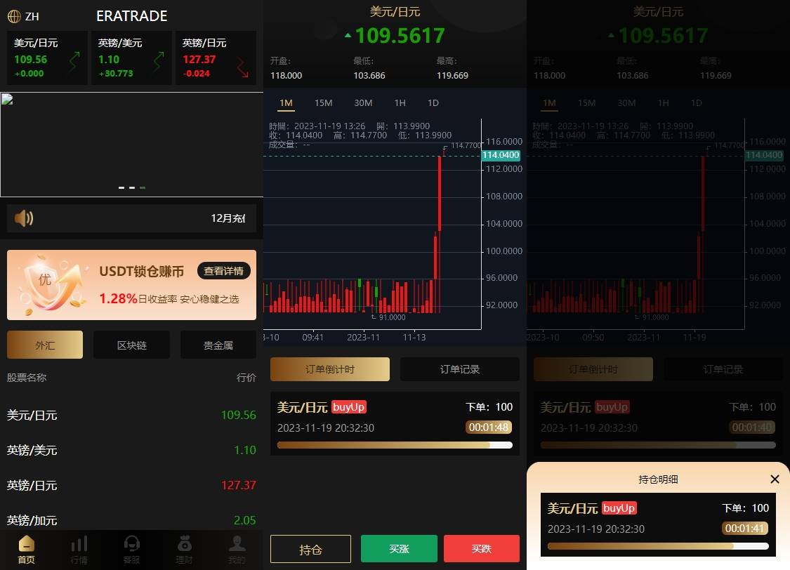 二次开发/多语言微交易系统前端vue后端api分离/外汇虚拟币贵金属微盘源码/新增群控单控