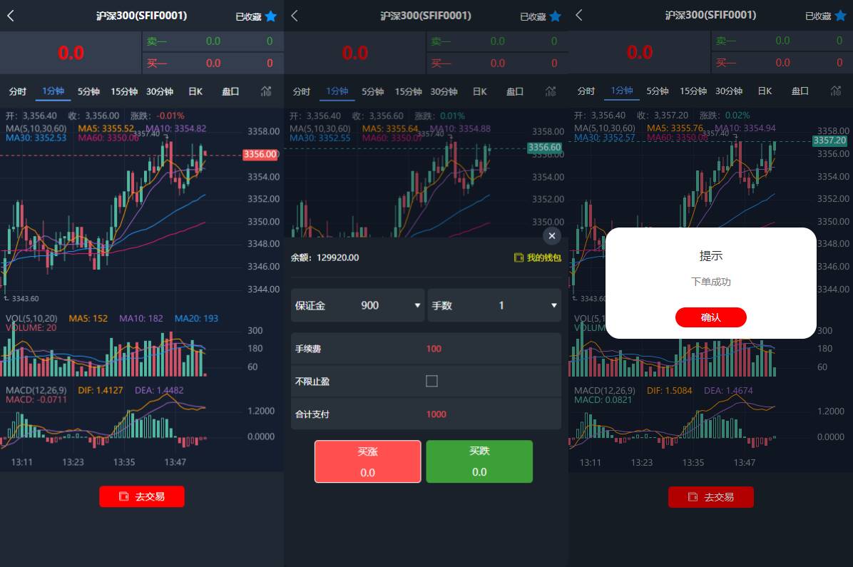 现货微交易系统/微盘时间盘系统/群控单控/前后端VUE - 图2
