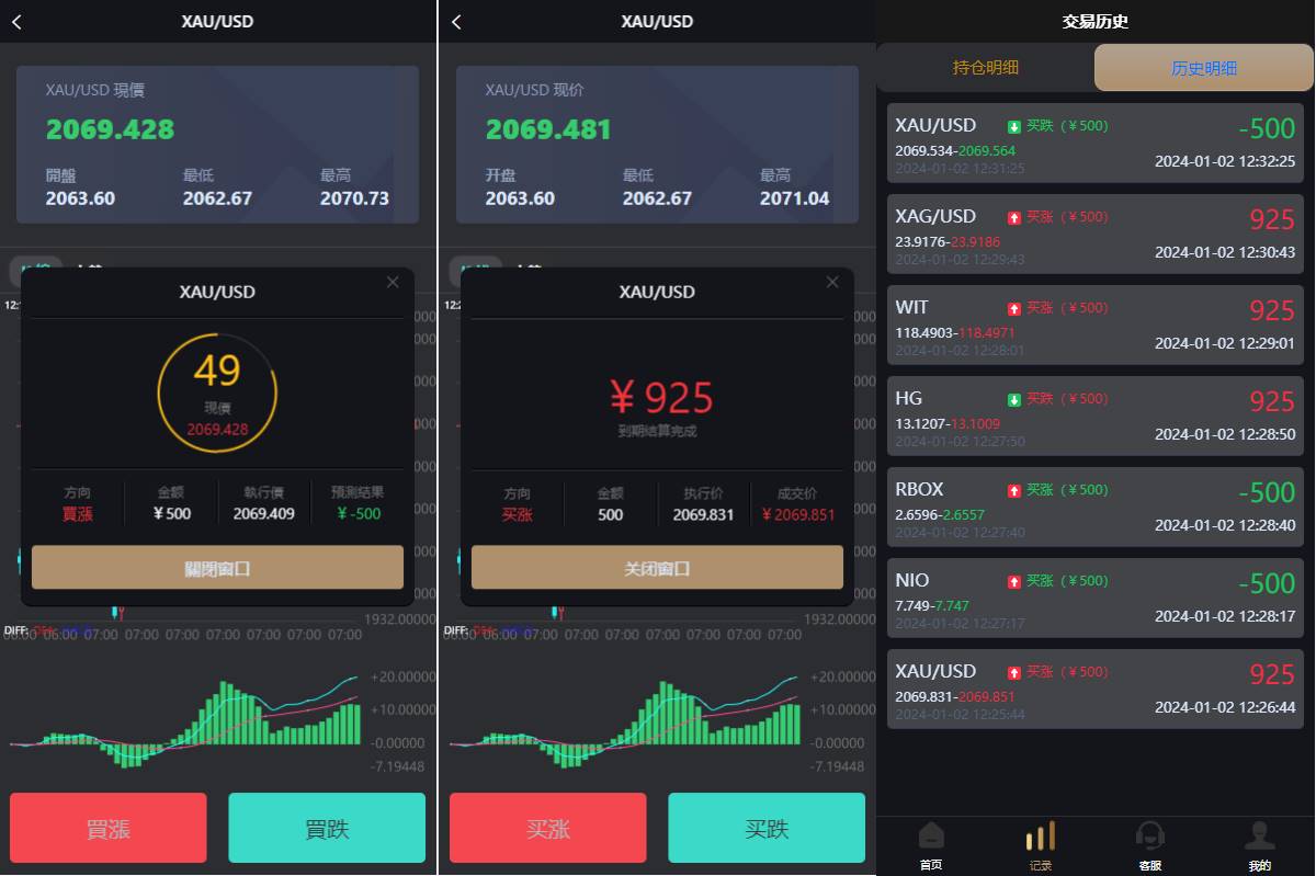 多语言海外微盘系统/外汇期货微交易/时间盘系统 - 图3