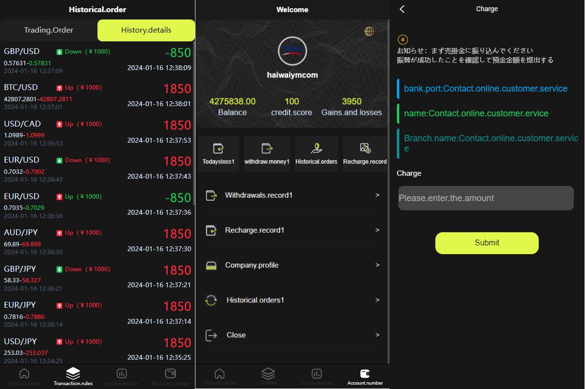 海外多语言微盘系统/外汇微交易源码/日本时间盘 - 图4