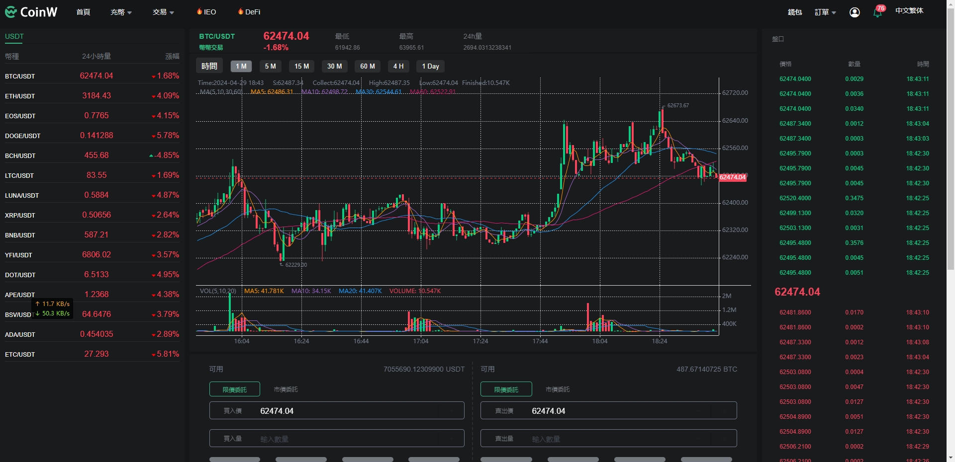 优化版多语言微盘微交易秒合约交易所币币交易矿机源码 - 图5