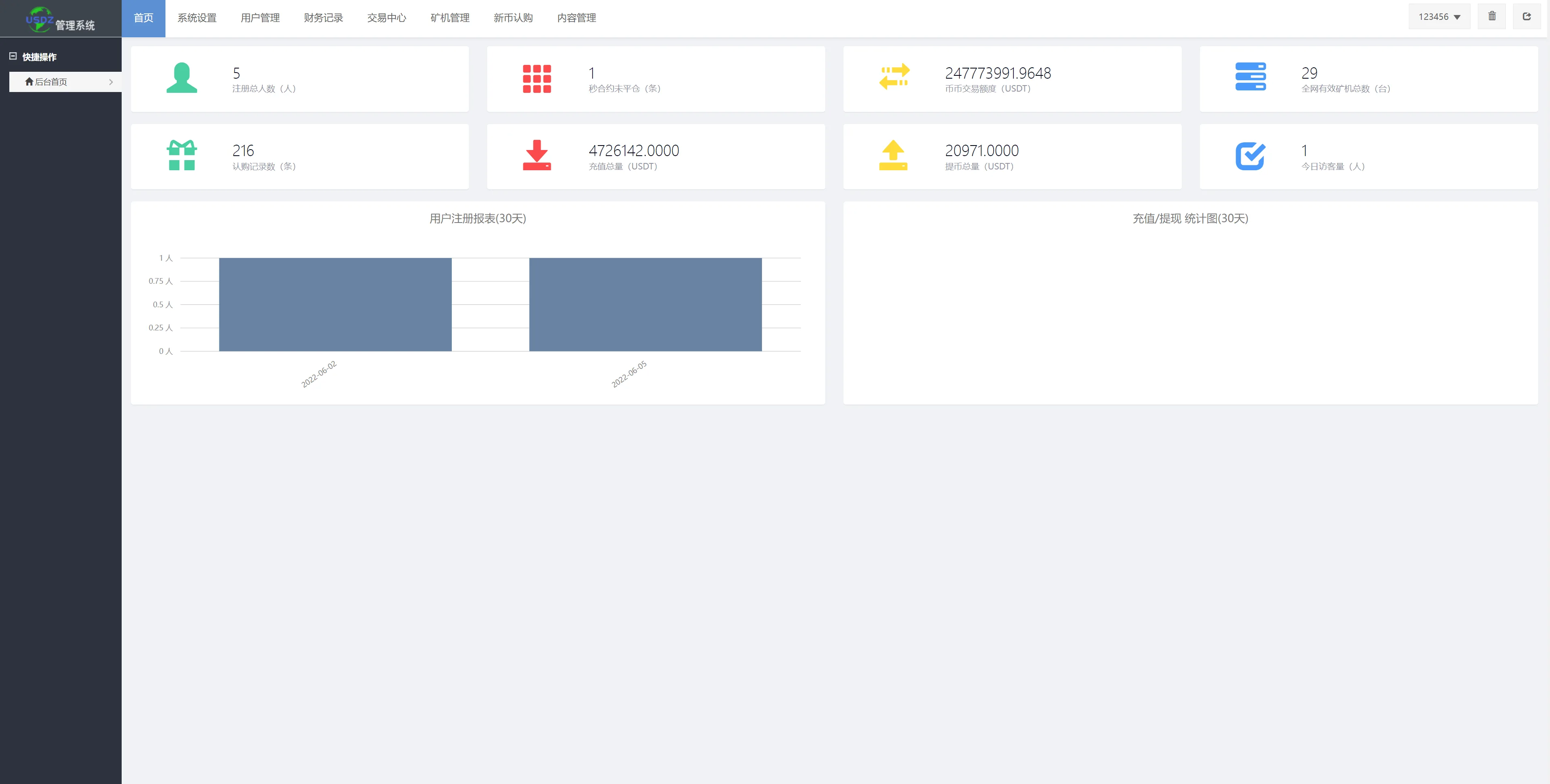 区块链微盘交易所/时间盘矿机系统源码挖矿合约/币币合约交易/新币认购 - 图12