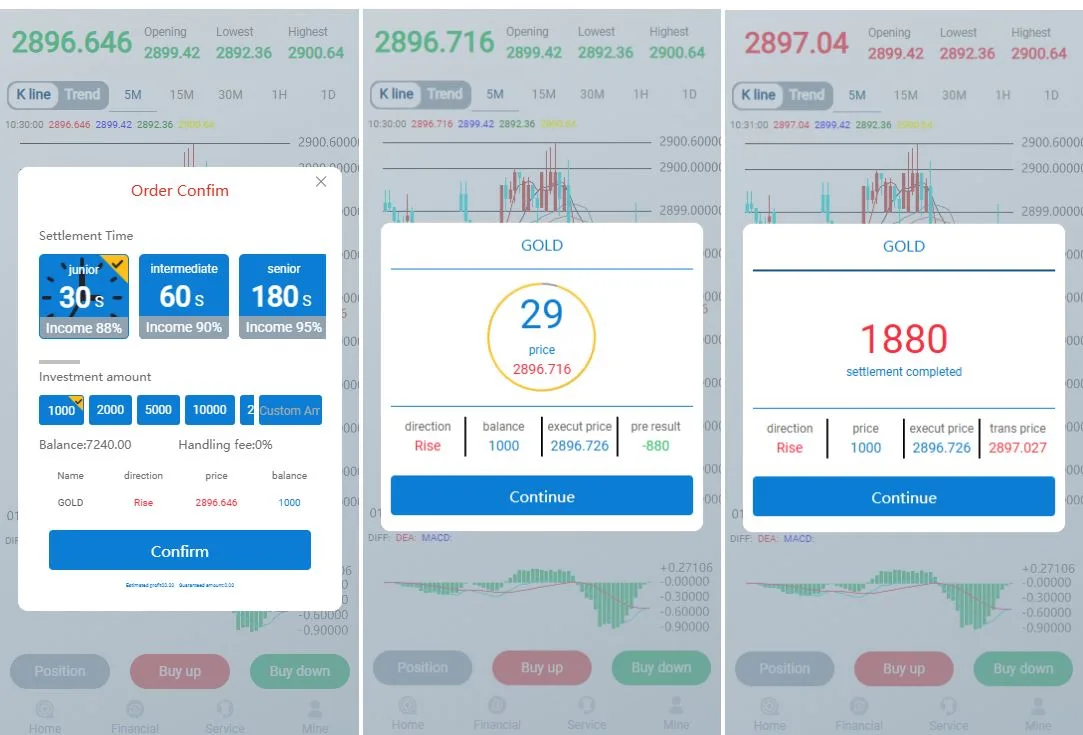 【多语言微盘源码】虚拟币外汇秒合约+余额宝理财模块 |泰英双语支持 - 图2
