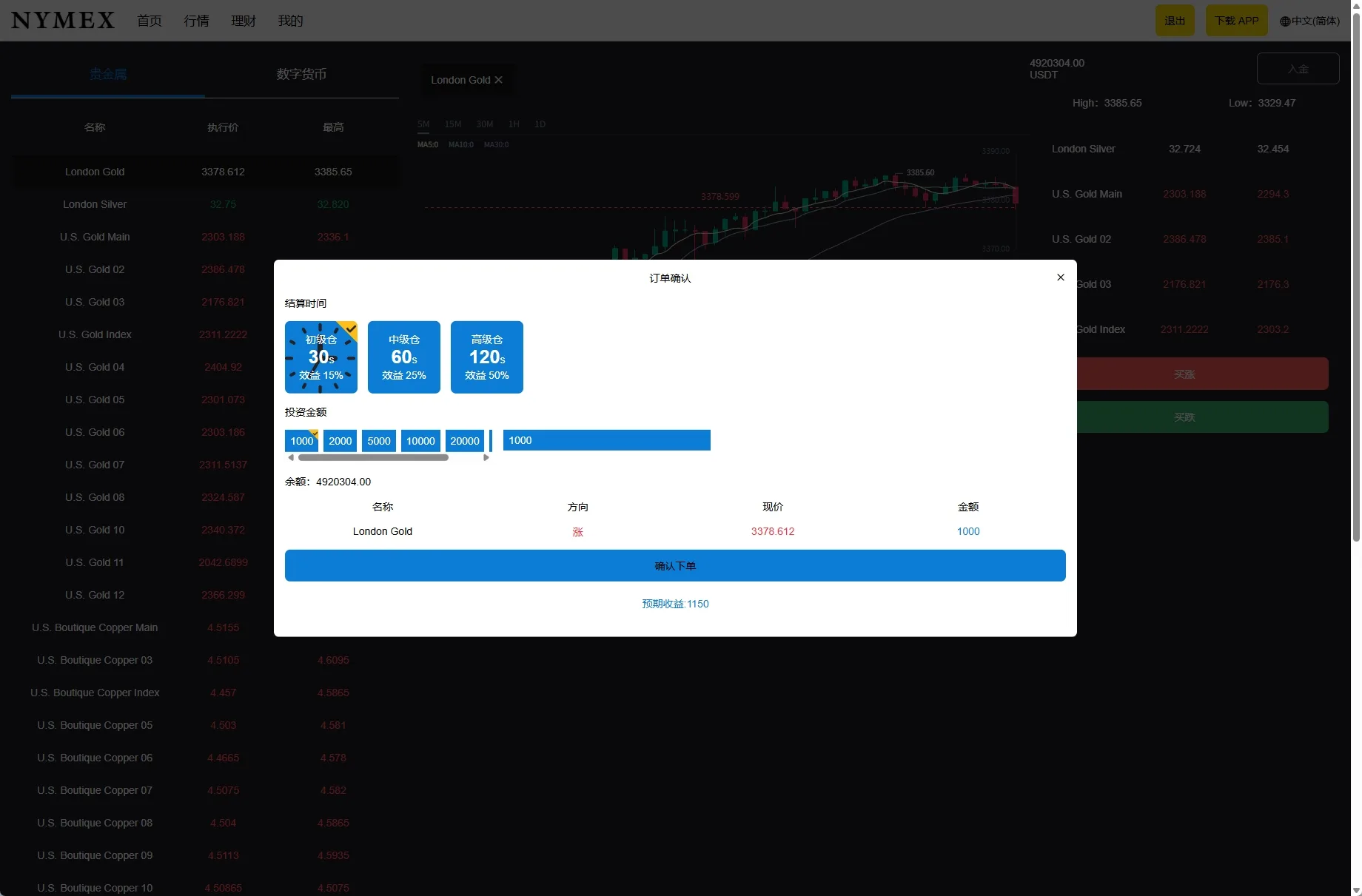 【海外多语言微盘时间盘】海外微交易系统/虚拟币外汇交易/UNIAPP PC微盘/多语言微盘 - 图6