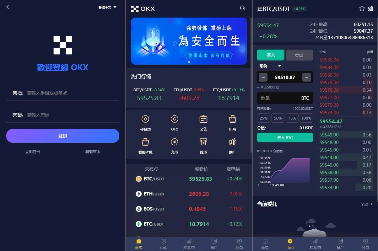 二次开发/【海外DAPP多语言OKX交易所】多语言仿OKX交易所/DAPP秒合约交易所/质押申购