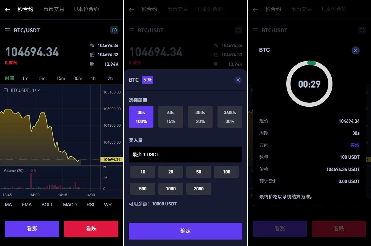 【海外多语言DAPP交易所】多语言DAPP交易所源码/海外JAVA交易所/秒合约/U本位/质押借贷 - 图2