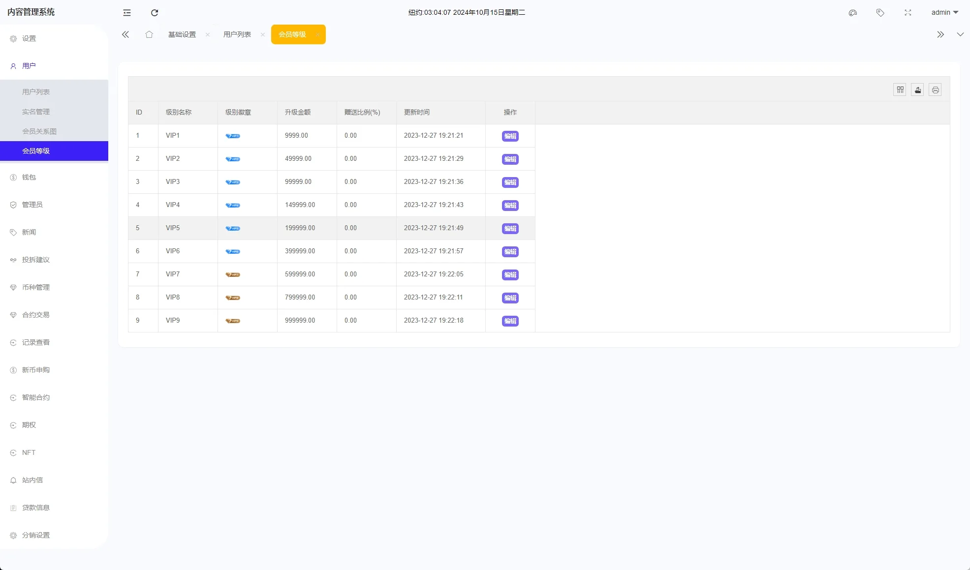 【海外多语言交易所秒合约源码】二开版海外交易所系统/币币期权杠杆交易/锁仓认购/合约插针 - 图20