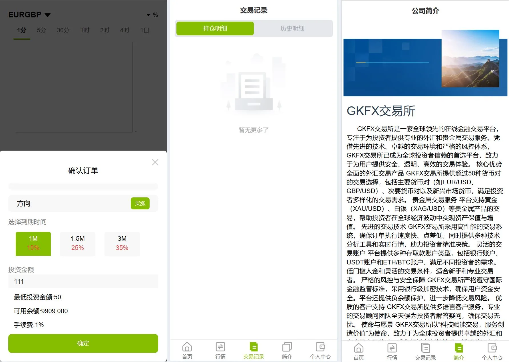 【海外多语言vue微盘】贵金属/外汇/虚拟币/微交易系统源码 - 图3
