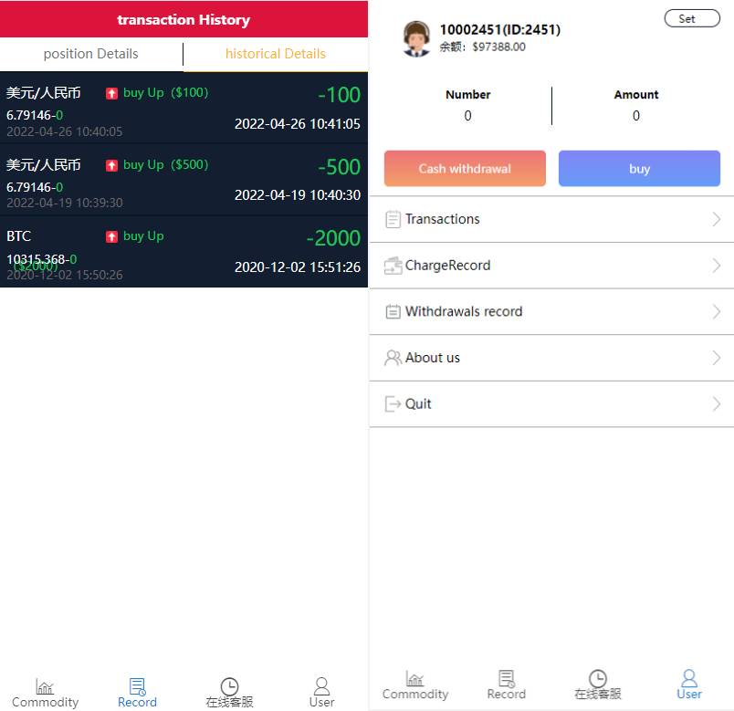 海外多语言微盘系统源码/微交易系统/外汇投资系统/投资理财 - 图3