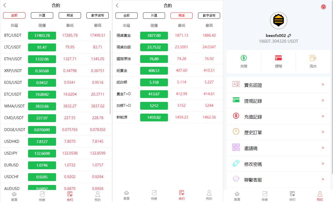 全新伪交易所系统/虚拟币期货外汇合约交易/微盘时间盘微交易源码 - 图3